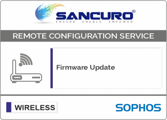 Firmware Update for SOPHOS Lightweight Wireless Access Point