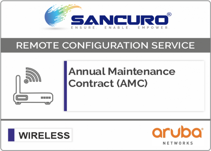Annual Maintenance Contract (AMC) For Aruba  Wireless Controller