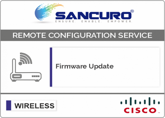 Firmware Update for CISCO Wireless Controller