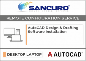 AutoCAD Design & Drafting Software Installation on Desktop / Laptop