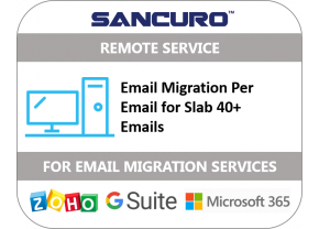 Email Migration Per Email for Slab 40+ Emails