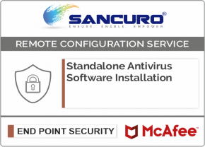 McAfee Standalone Antivirus Software Installation