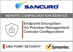 Symantec On Premise Endpoint Encryption Management Console Configuration