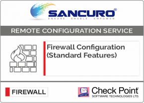 Check Point Firewall Configuration (Standard Features) For Model Series 5400, 5600, 5800, 5900