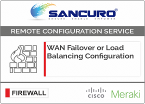 WAN Failover or Load Balancing Configuration in MERAKI Firewall