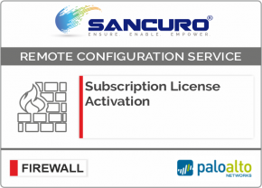 Palo Alto Firewall Subscription License Activation For Model Series PA820, PA850
