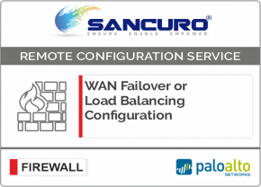 WAN Failover or Load Balancing Configuration in Palo Alto Firewall For Model Series PA3000, PA3200