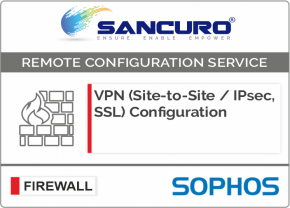 VPN (Site-to-Site / IPsec, SSL) Configuration in SOPHOS Firewall For Model Series XG500, XG600, XG700