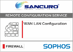 WAN LAN Configuration For SOPHOS Firewall For Model Series XG500, XG600, XG700