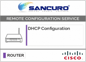DHCP Configuration For CISCO Router For Model Series 4000, IR900