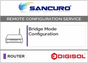 Bridge Mode Configuration For DIGISOL Router