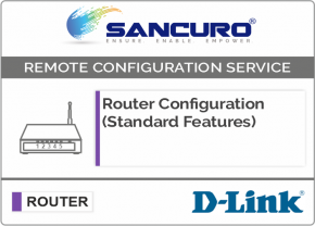D-LINK Router Configuration (Standard Features)