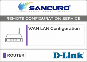 WAN LAN Configuration For D-LINK Router