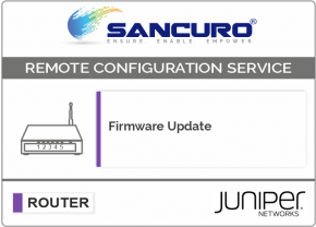 Firmware Update for JUNIPER Router