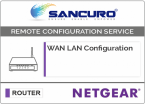 WAN LAN Configuration For NETGEAR Router