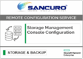 HPE Storage Management Console Configuration