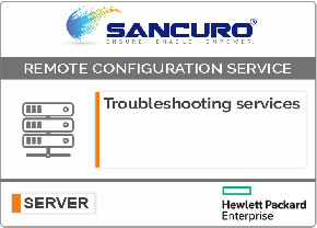 Troubleshooting services For HPE Server Configuration