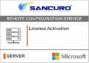 Microsoft Operating System License Activation on Server
