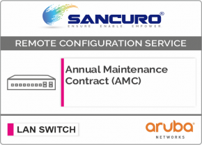 Annual Maintenance Contract (AMC) For Aruba L2 LAN Switch For Model Series 1820