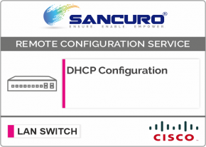 CISCO LAN Switch DHCP Configuration For Model Series CBS350