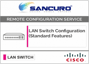 CISCO L3  LAN Switch Configuration (Standard Features) For Model Series C9300L, C9300, C9300X