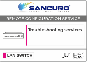 JUNIPER L3 LAN Switch Troubleshooting services