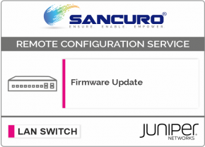 Firmware Update for JUNIPER L3 LAN Switch