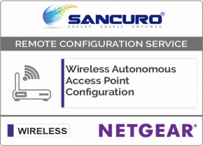 NETGEAR Autonomous Wireless Access Point Configuration